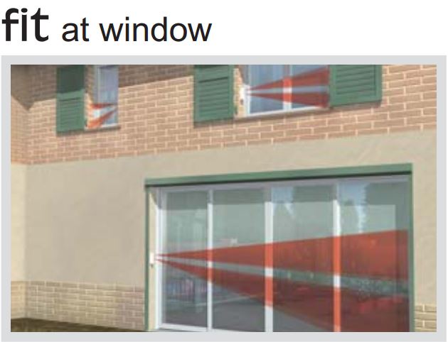 Optex FTN-R Fit at Window