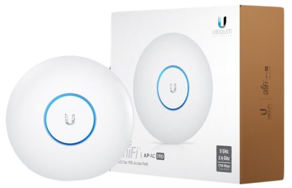 Ubiquiti UniFi UAP-AC-PRO-US Dual Radio Access Point Packed