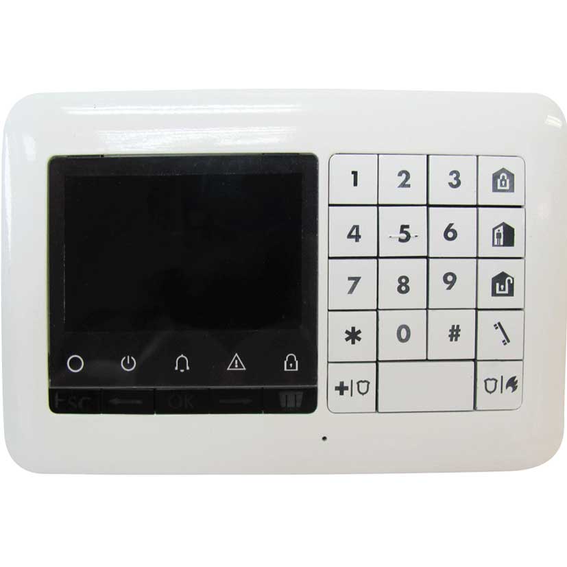 Visonic Wireless PowerG Two-way Keypad with LCD KP-250 PG2 Visonic Wireless PowerG Two-way Keypad with LCD KP-250 PG2