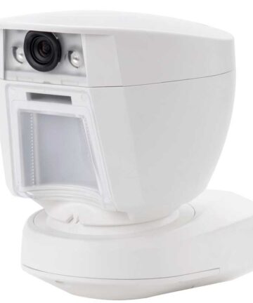 Visonic Wireless PowerG Outdoor Mirror PIR with Motion Detector and Integrated Camera TOWER CAM PG2