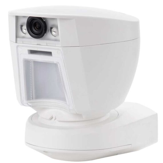 Visonic Wireless PowerG Outdoor Mirror PIR with Motion Detector and Integrated Camera TOWER CAM PG2